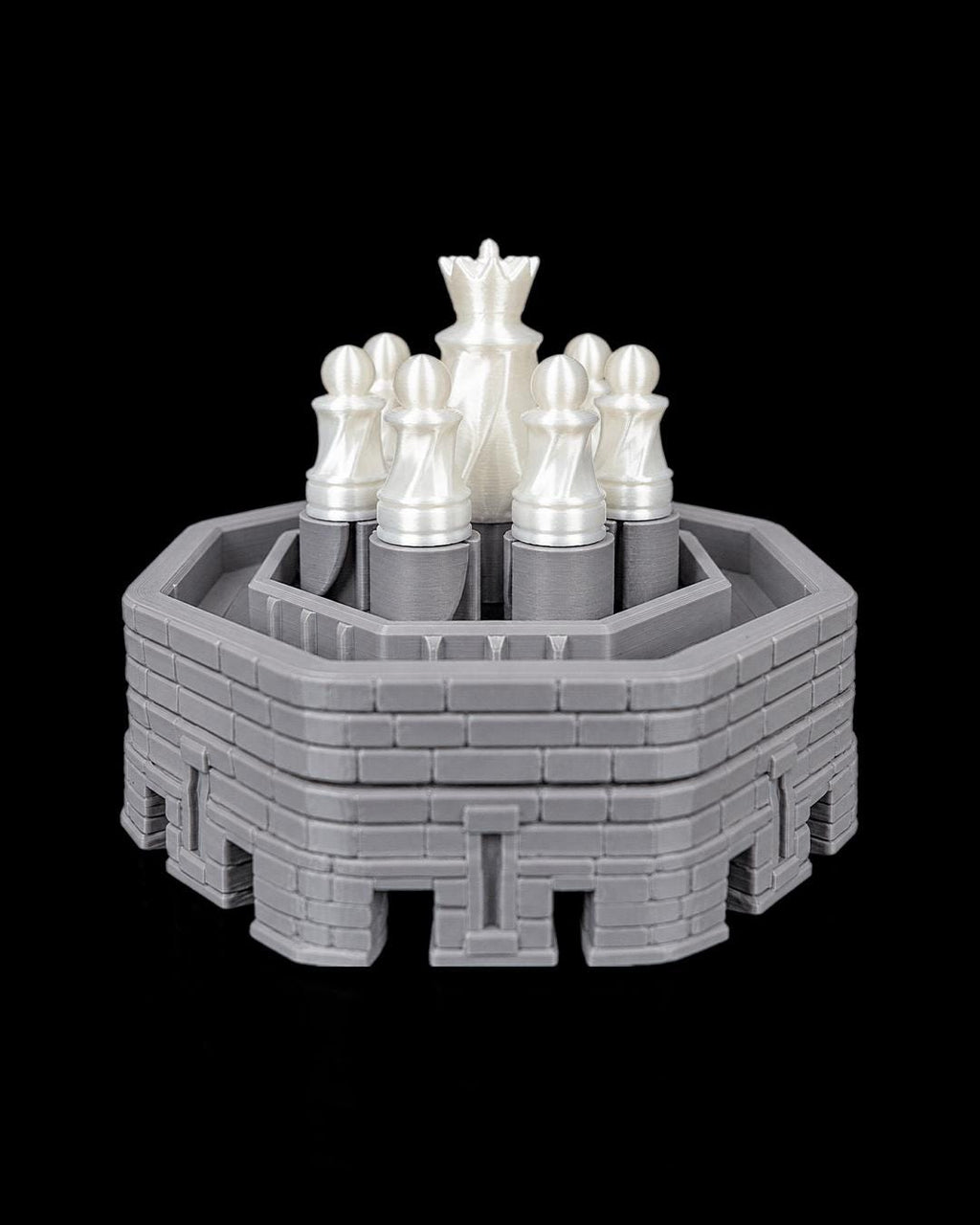 Checkmate Keep chess board and pieces in custom color combination