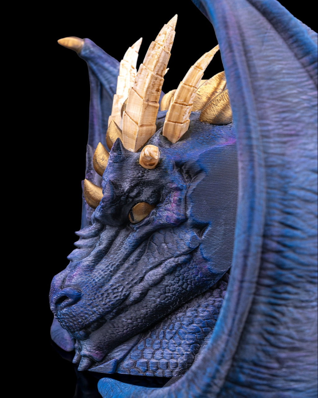 Dragonbound dragon bookends close-up dragon detail