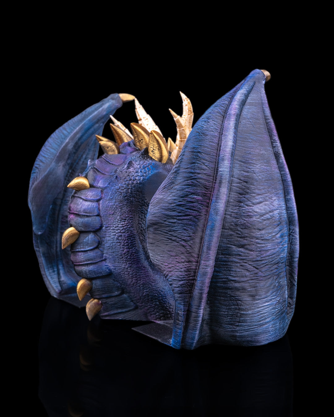 Dragonbound dragon bookends rear three-quarter view