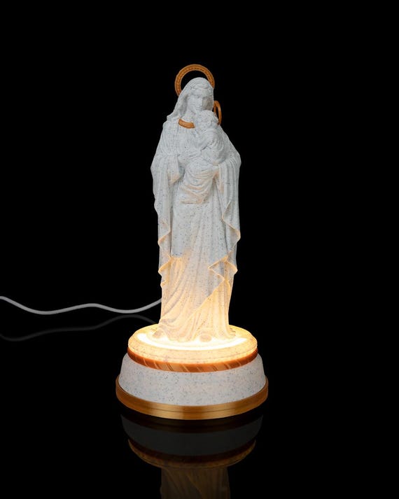 Mary and Jesus Catholic home altar statue