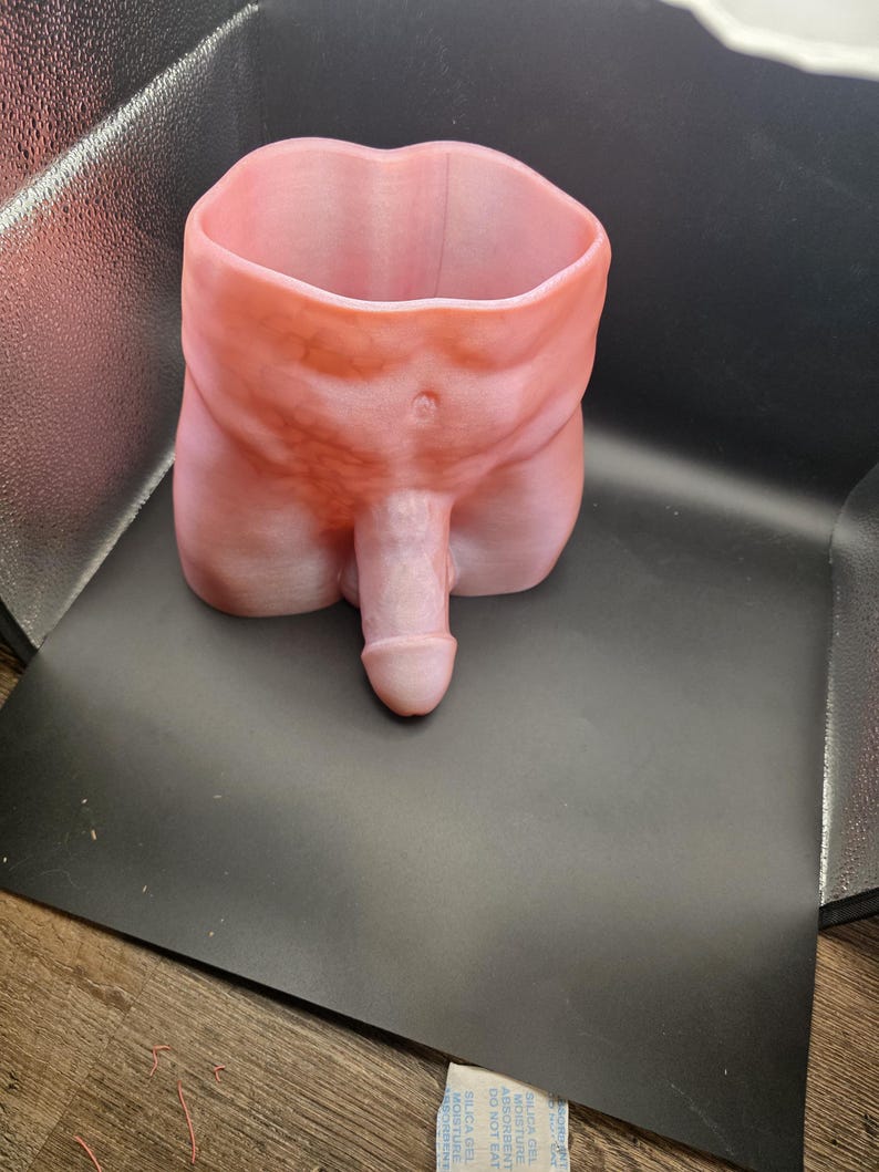 Pink Monster Dong planter