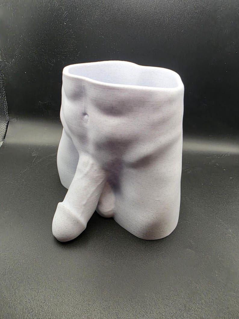 Purple Monster Dong planter
