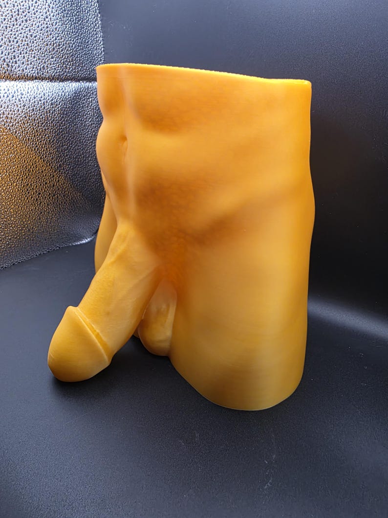 Yellow Monster Dong planter