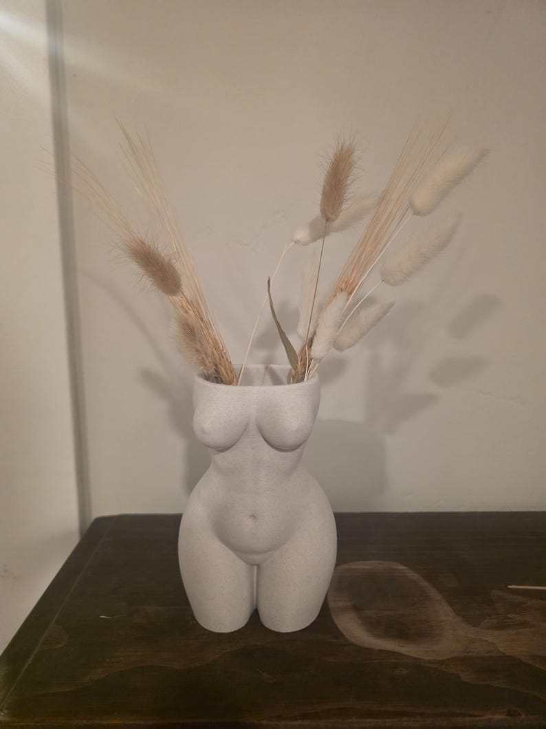 Beauty feminine sculpture showing natural curves