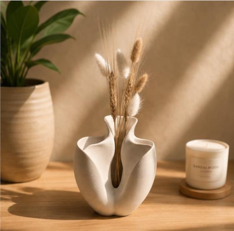 Origin Series Bloom with dried botanical stems