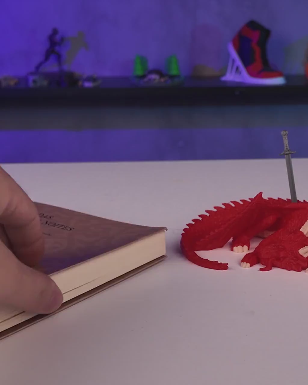 The Last Chapter – Dragon Sword Bookmark Holder – product video