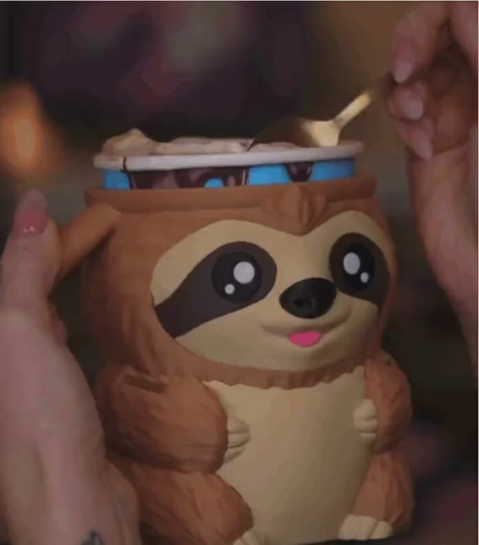 Pint Pal Sammy the Sloth Ice Cream Holder – product video