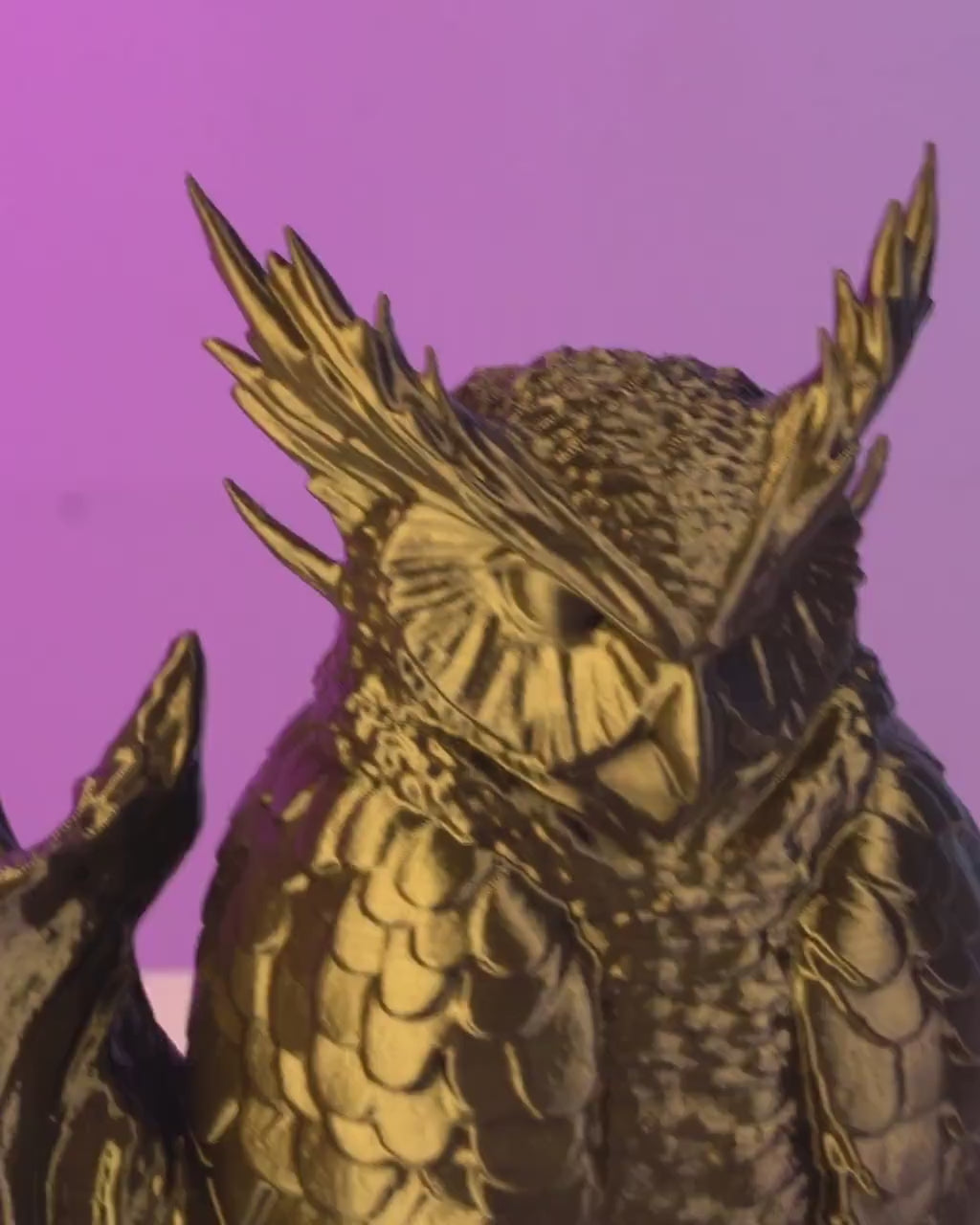 The Omen Owl dice tower video