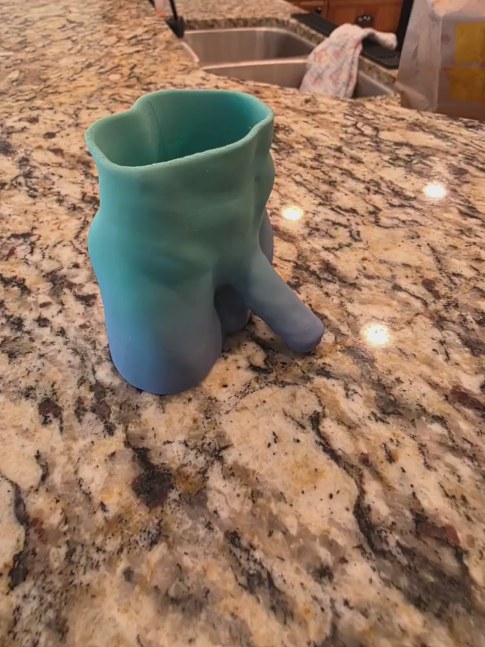 Uncircumcised Monster Dong Planter – product video